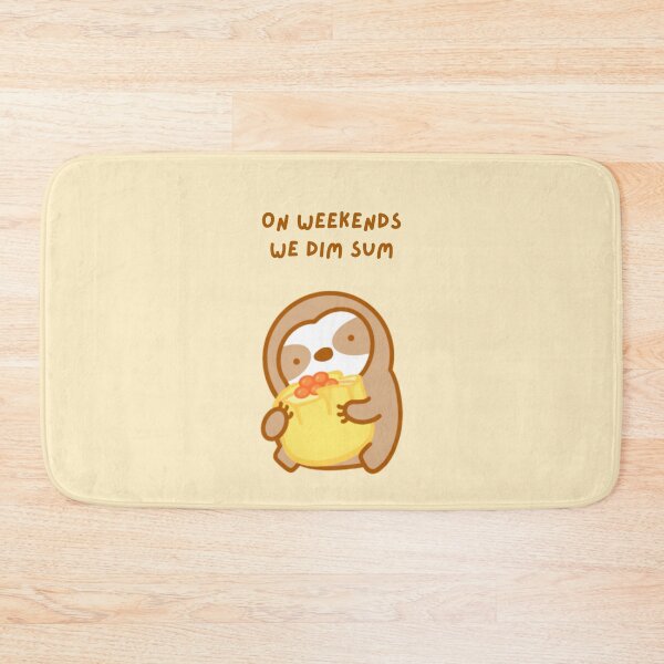 Item preview, On Weekends We Dim Sum Sloth designed and sold by theslothinme.