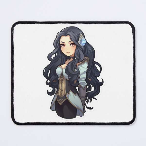 Item preview, dnd human sorceress designed and sold by TellezStickers.