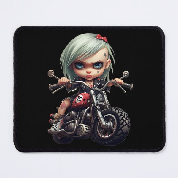 Item preview, Adorable Biker Girl designed and sold by Uniquely4You2.