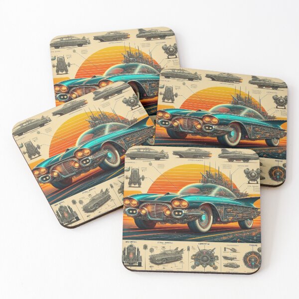 Item preview, RETRO AUTOS designed and sold by A-T-H.