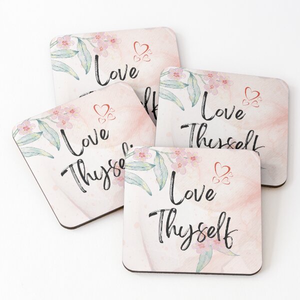 Item preview, Love Thyself / Affirmation Quote designed and sold by cosmoasisart.
