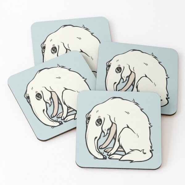 Item preview, Borzoi - blue designed and sold by Vermilion-Vibes.