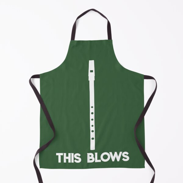 Item preview, Penny Tin Whistle Flute Funny Saying This Blows Joke designed and sold by Maljonic.