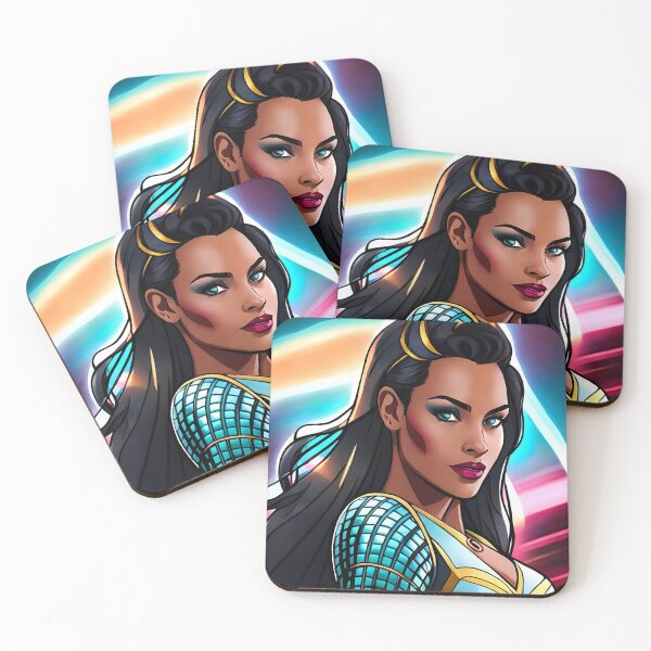 Item preview, Superhero Woman Retro Gladiator  Inspirational Animation Comic Designs designed and sold by Melan Designs.