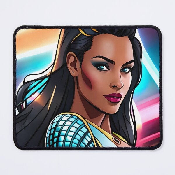 Item preview, Superhero Woman Retro Gladiator Inspirational Animation Comic Designs designed and sold by Melan Designs.
