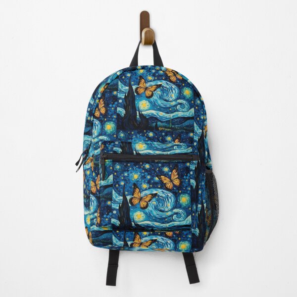 Item preview, Van gogh Starry night Butterflies designed and sold by Vangoholic.