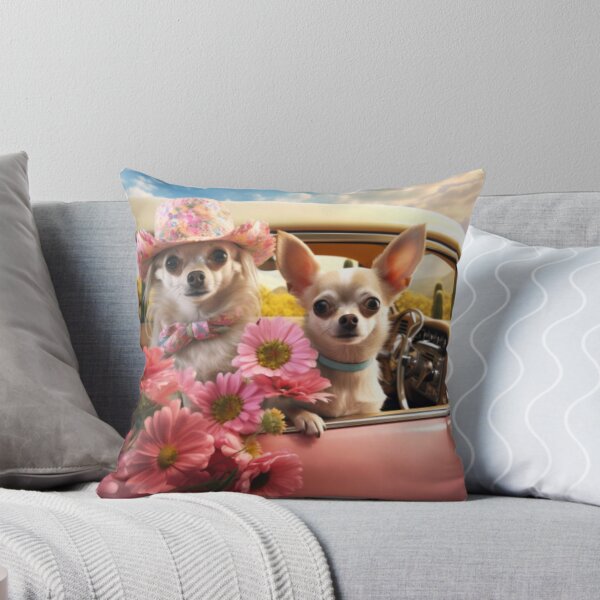 Item preview, AngelSmiles - Floral and Memorable: Chihuahuas on an Adventure. designed and sold by Angelsmiles.