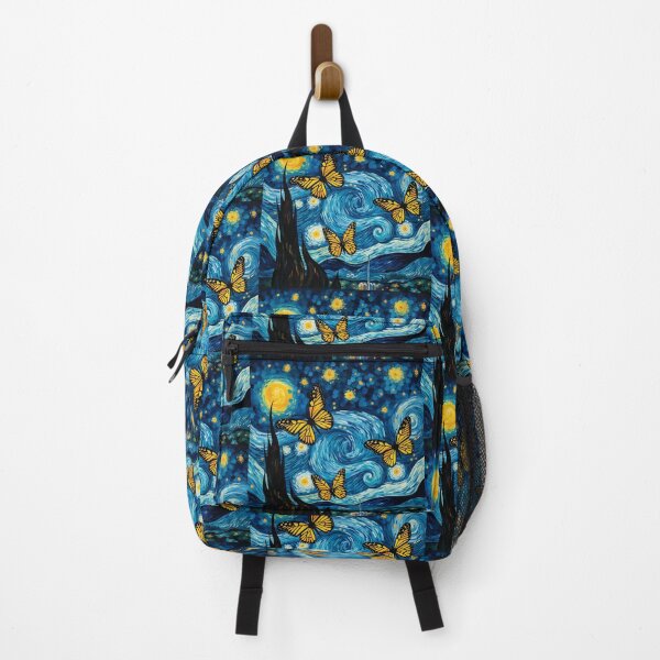 Item preview, Van gogh Starry night Butterflies designed and sold by Vangoholic.