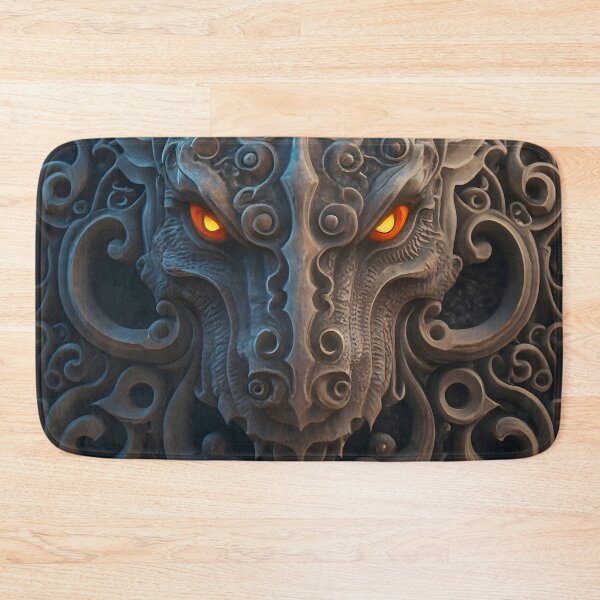 Item preview, Medieval Stone Gargoyle Dragon Carving designed and sold by DragonRealms.