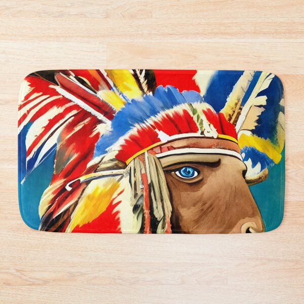 Item preview, The Blue Eyed Goat Chief designed and sold by Paw's Arts.