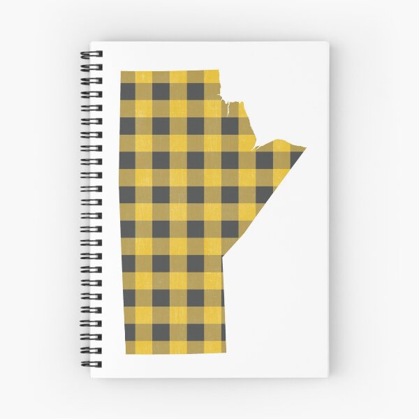 Item preview, Manitoba Plaid in Yellow designed and sold by Maren Misner.