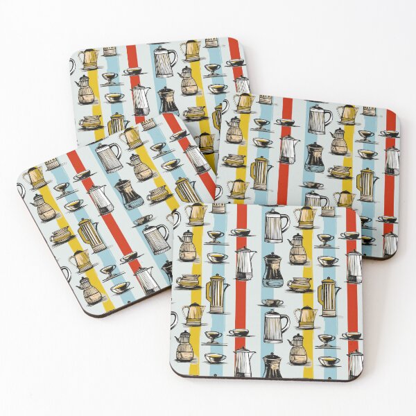 Item preview, retro coffee design #2 designed and sold by darkartsflowers.