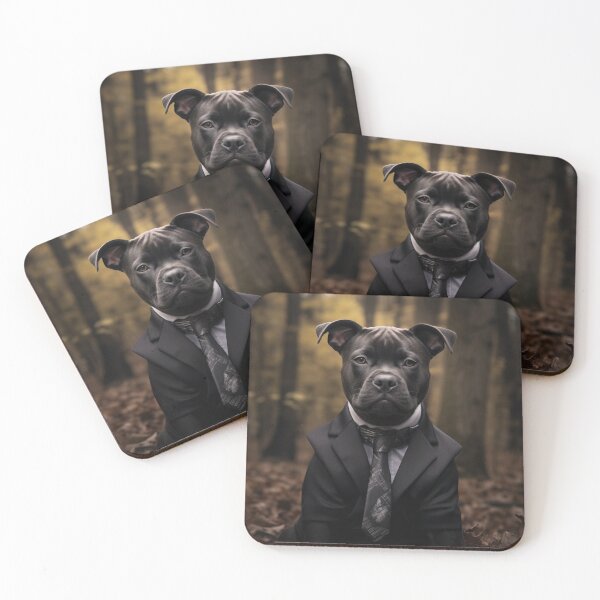Item preview, Boss Staffy designed and sold by Nocturne  Paws.
