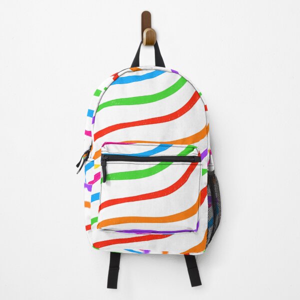 Item preview, Random Colourful Waves designed and sold by angrystickergal.