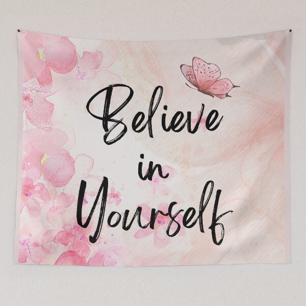 Item preview, Believe In Yourself / Affirmation Quote designed and sold by cosmoasisart.