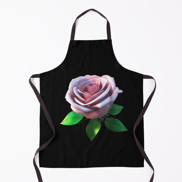 Item preview, Pink Rose with Leaves designed and sold by Aquillashop.
