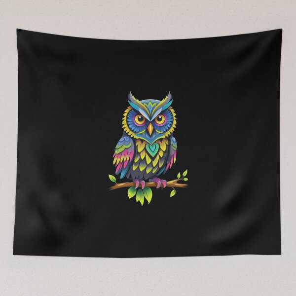 Item preview, Owl Tribal designed and sold by radio-shirts.