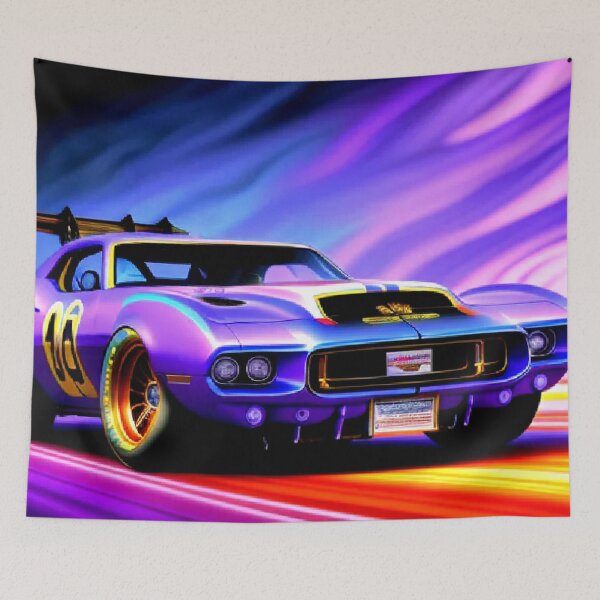 Item preview, Classic Muscle Car Art designed and sold by TheDarkWardrobe.