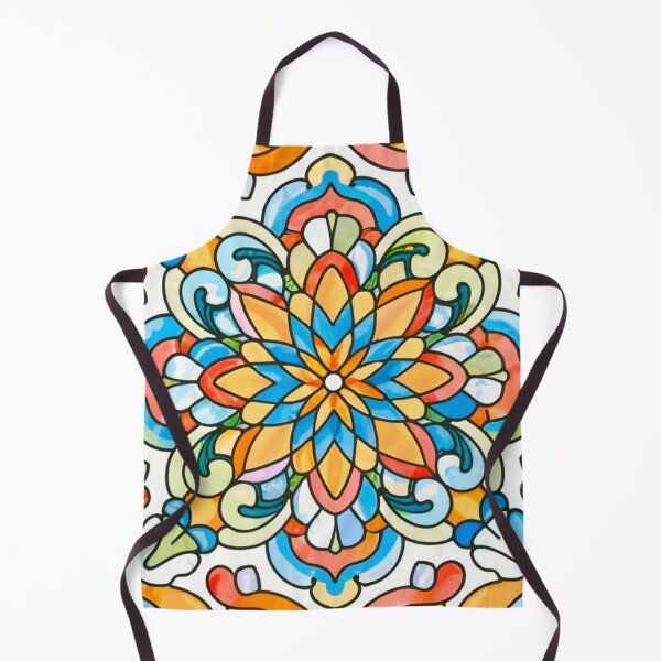 Artikelvorschau, Stained Glass Pattern Flowers entworfen und verkauft von Timegraf.