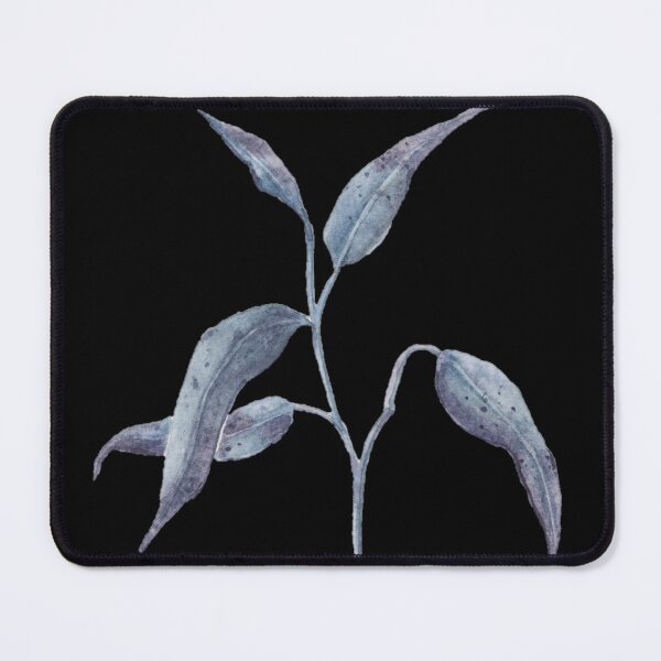 Item preview, Leafy Blue Plant designed and sold by Waterwillow Art.