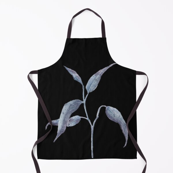 Item preview, Leafy Blue Plant designed and sold by Waterwillow Art.