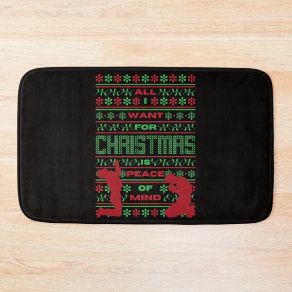Item preview, All i want for Christmas is Peace of Mind - Funny Christmas Essential T-shirt designed and sold by PinkLadyLama.