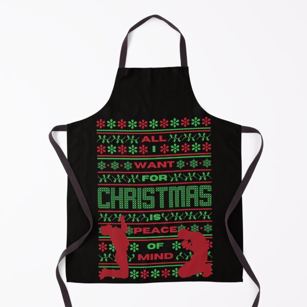 Item preview, All i want for Christmas is Peace of Mind - Funny Christmas Essential T-shirt designed and sold by PinkLadyLama.