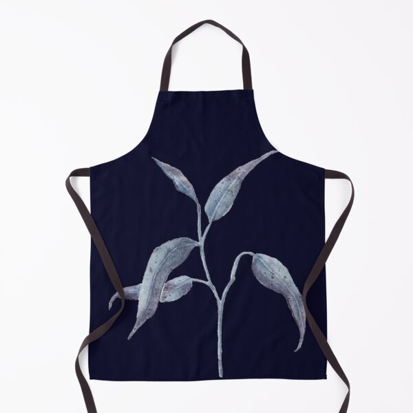 Item preview, Leafy Blue Plant designed and sold by Waterwillow Art.