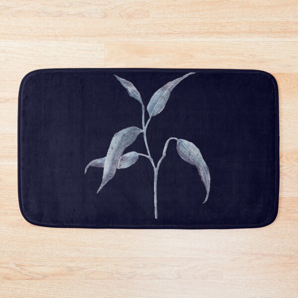 Item preview, Leafy Blue Plant designed and sold by Waterwillow Art.