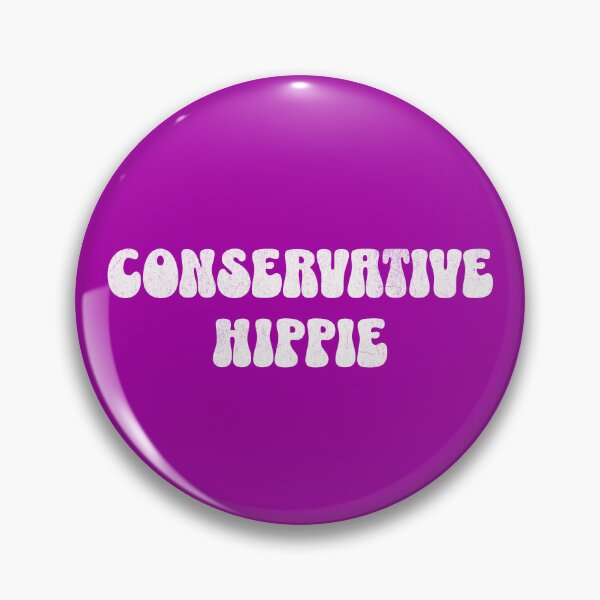 Item preview, funny conservative hippie shirt designed and sold by PrintingWiser.