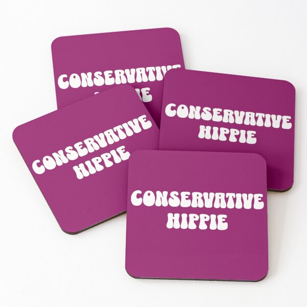 Item preview, funny conservative hippie shirt designed and sold by PrintingWiser.