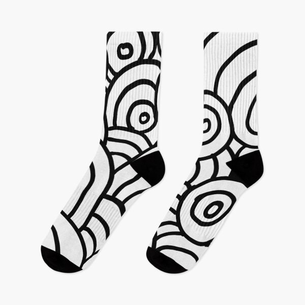 Item preview, Black and White Circles designed and sold by Noobles-Sh0p.