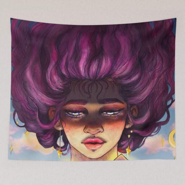 Item preview, The supernaturally magical anime goddess of the mountains (zoomed) designed and sold by Azasart.