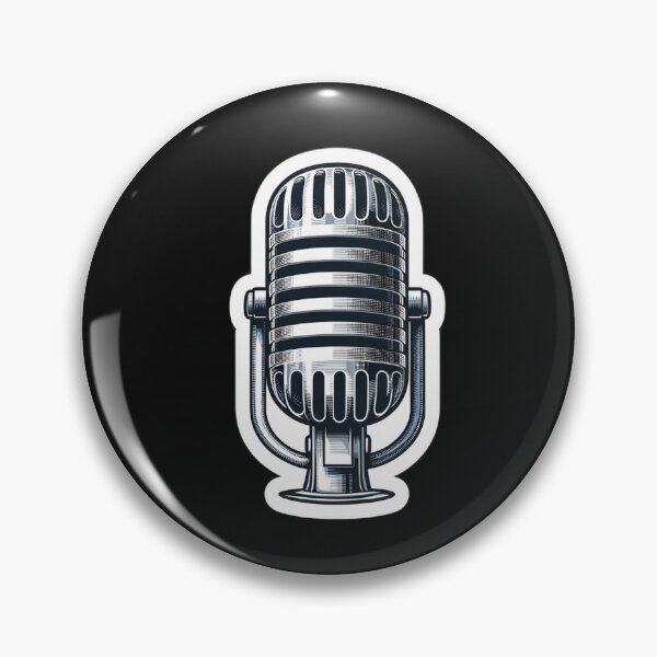 Item preview, Retro Microphone designed and sold by MythScape.