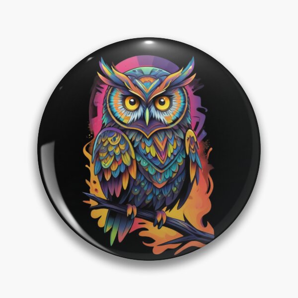 Item preview, Owl psychotrance designed and sold by radio-shirts.