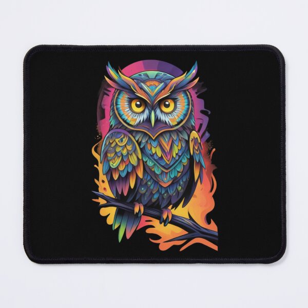 Item preview, Owl psychotrance designed and sold by radio-shirts.