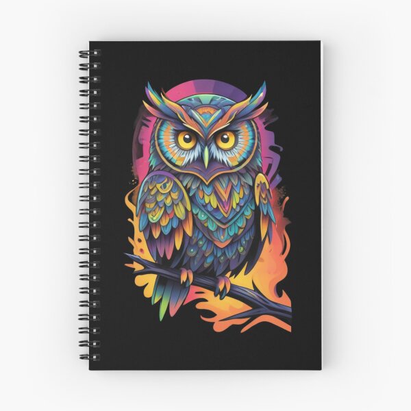 Item preview, Owl psychotrance designed and sold by radio-shirts.