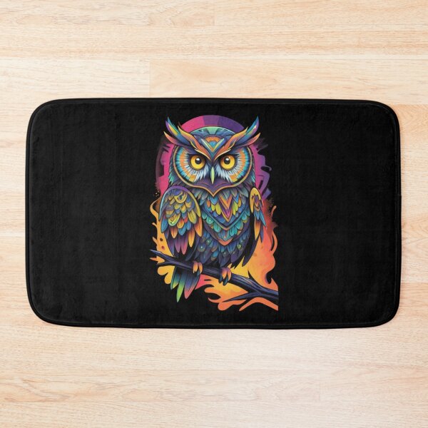 Item preview, Owl psychotrance designed and sold by radio-shirts.
