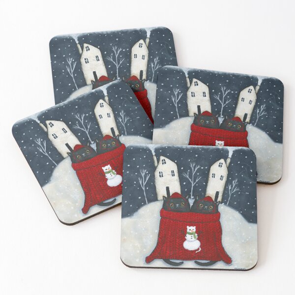 Item preview, Siblings Snowcat Sweater designed and sold by KilkennyCat Art.