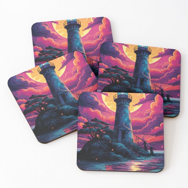 Item preview, Twilight Serenity: Beacon of the Tranquil Sea designed and sold by kawaiidoodlesuk.