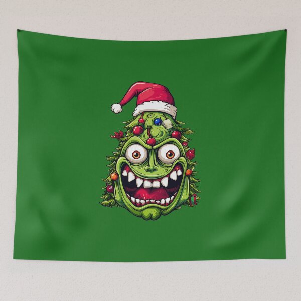 Item preview, Crazy Deranged Christmas Tree Weird Festive Madness  designed and sold by meganohm.