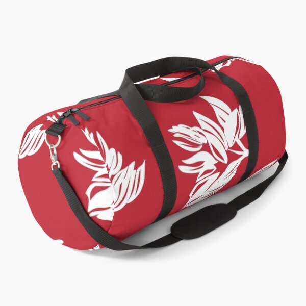 Item preview, red with flowers designed and sold by wejaviel.