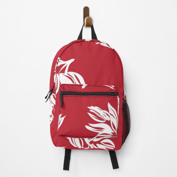 Item preview, red with flowers designed and sold by wejaviel.