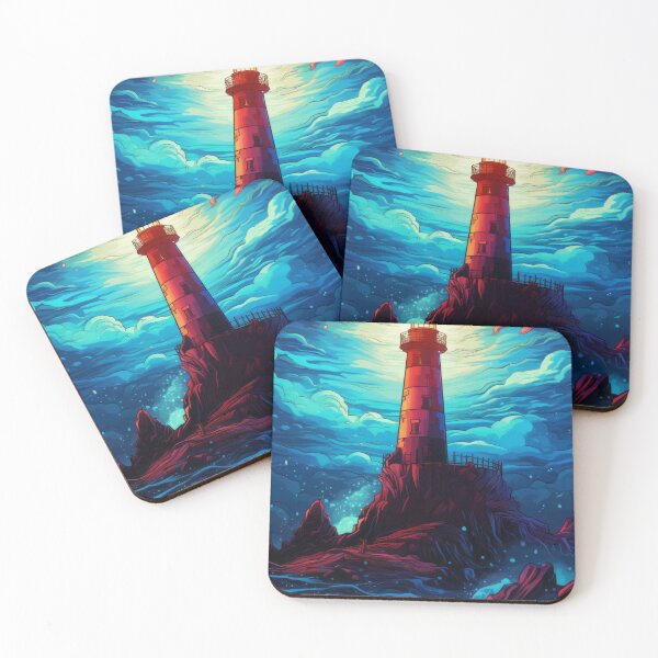 Item preview, Celestial Shine: The Ocean's Guiding Light designed and sold by kawaiidoodlesuk.