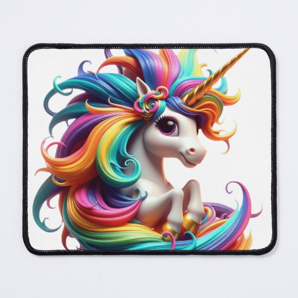 Item preview, A Colorful, Highly Detailed Gaudy, Unicorn designed and sold by erkabees.