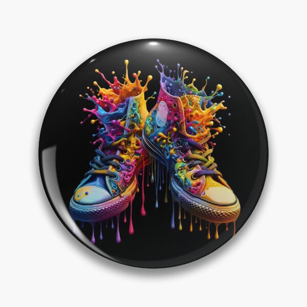 Item preview,  Trainers Splatter Art designed and sold by fatbanana.