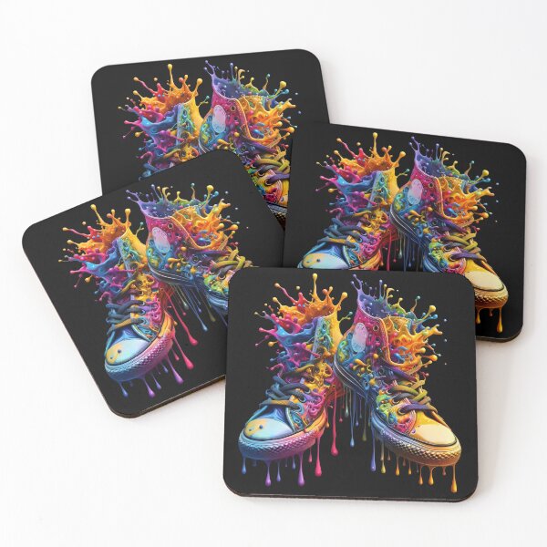 Item preview,  Trainers Splatter Art designed and sold by fatbanana.