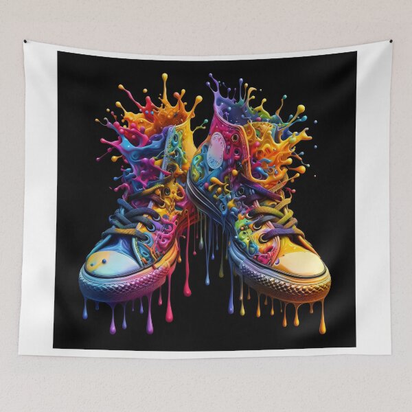 Item preview,  Trainers Splatter Art designed and sold by fatbanana.