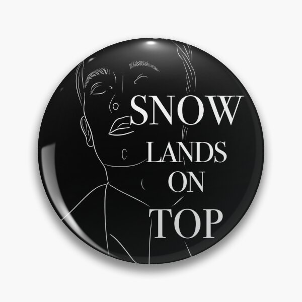 Item preview, Snow Lands On Top (White, off-centre) designed and sold by EmiliaMoscovich.