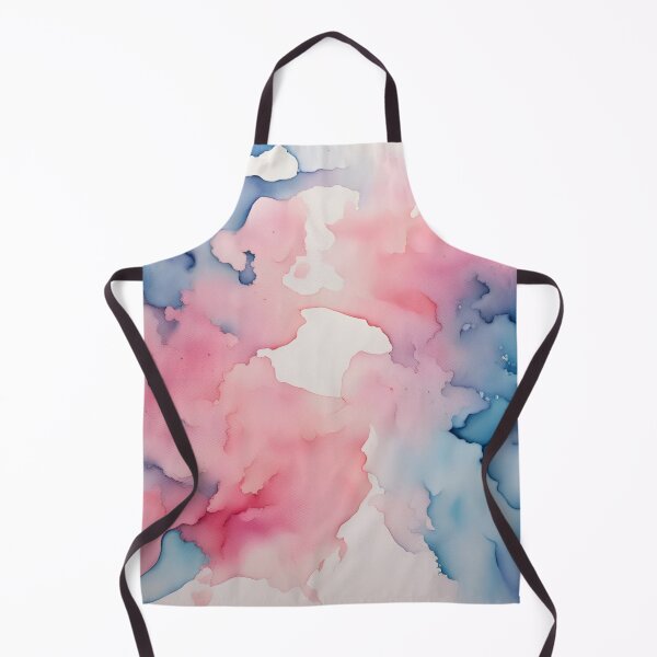 Item preview, Watercolor Pink and Blue Abstract Painting designed and sold by dreamscrape.